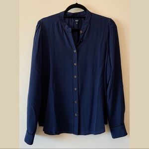 Madewell Blue Blouse